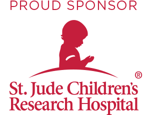 a logo for st. jude children's research hospital