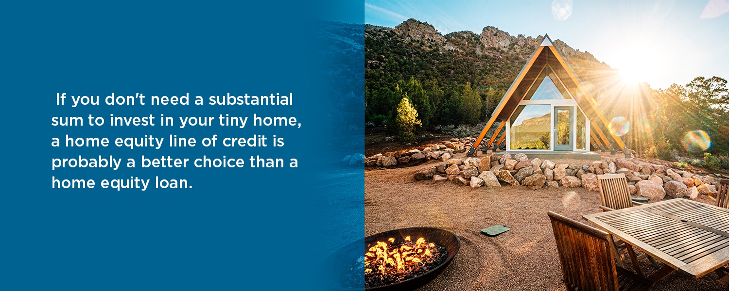 Graphic: If you don't need a substantial sum to invest in your tiny home.